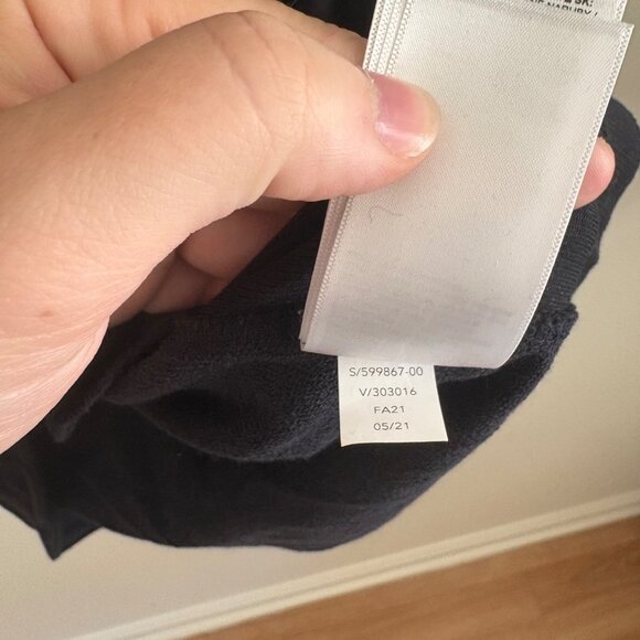 Athleta Athletic Long Sleeve Balance Midi Dress Black Women’s Size 2x - Picture 10 of 10